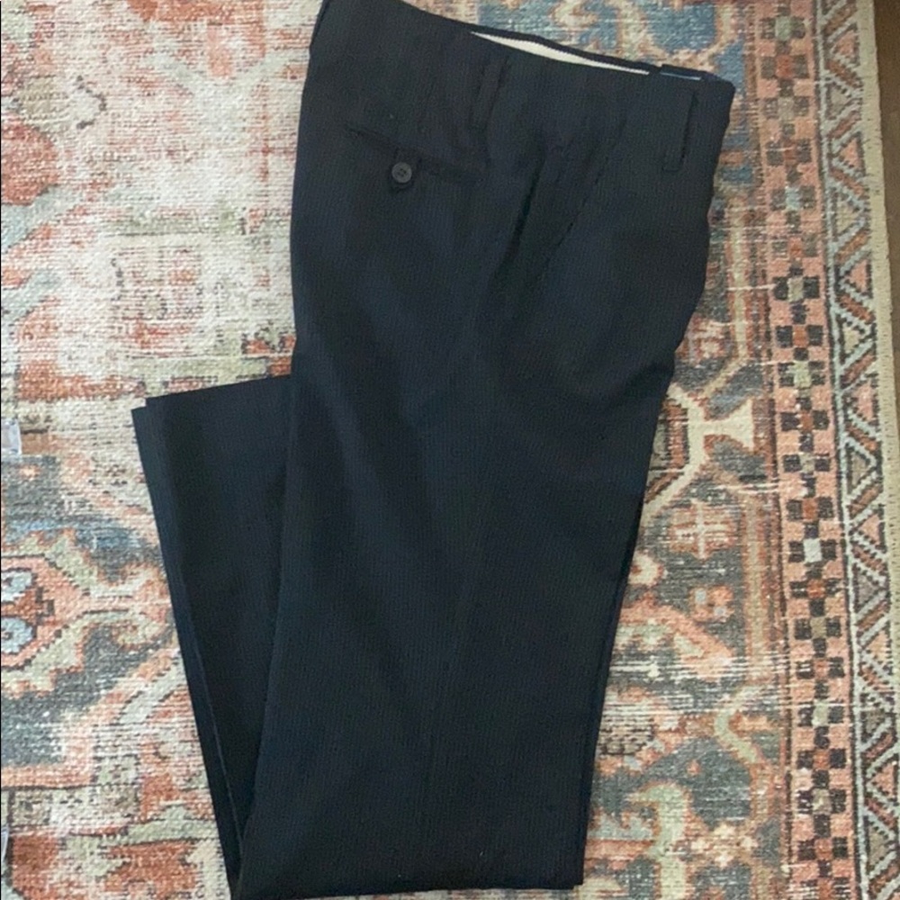 J. Crew Pinstripe Wool Pants